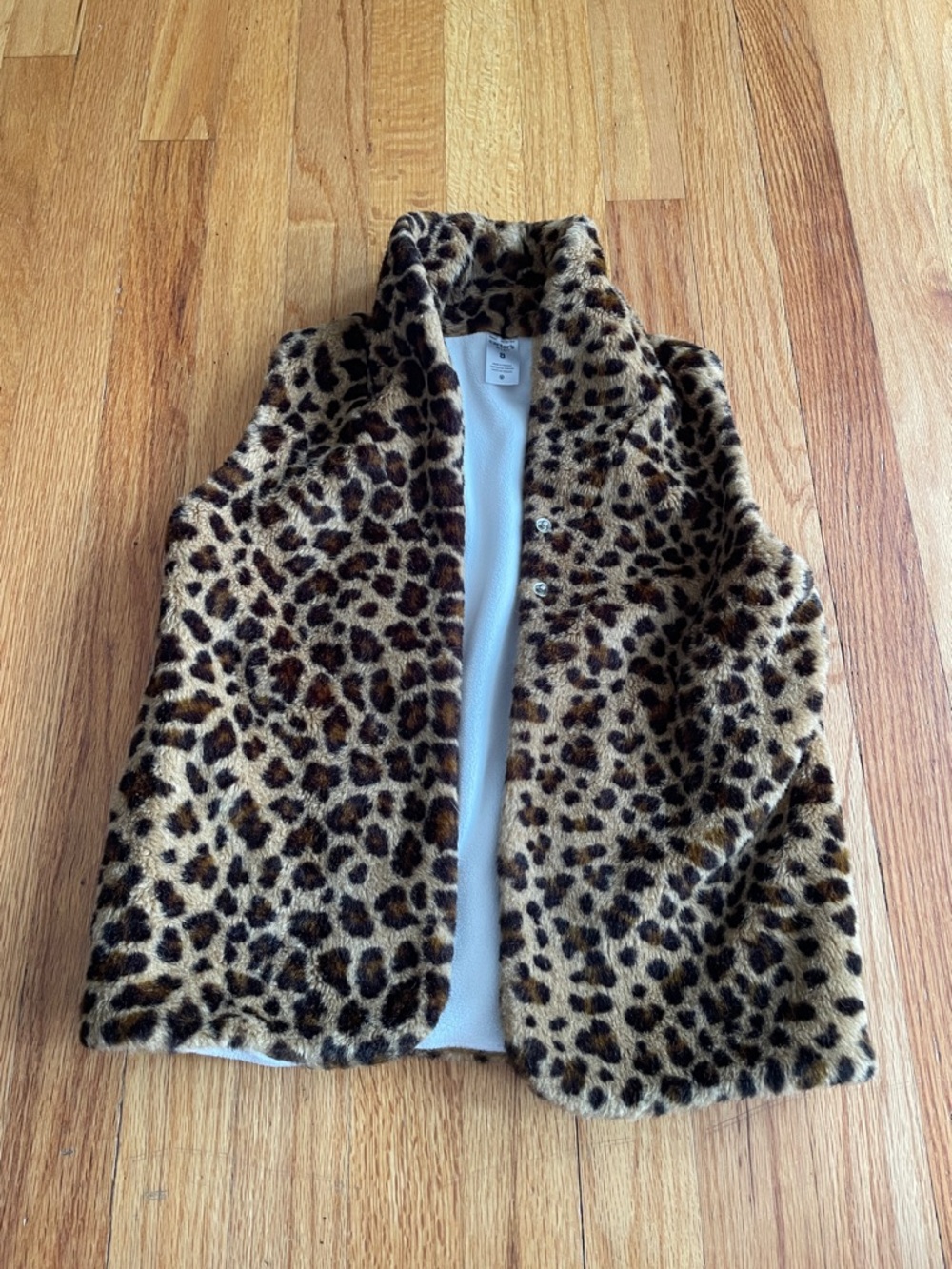 Girls Furry Vest